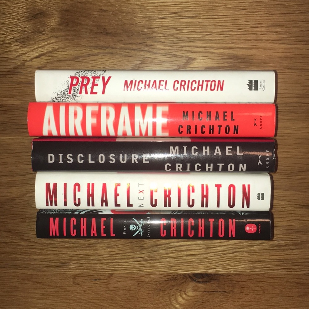 Michael Crichton - 5 book bundle